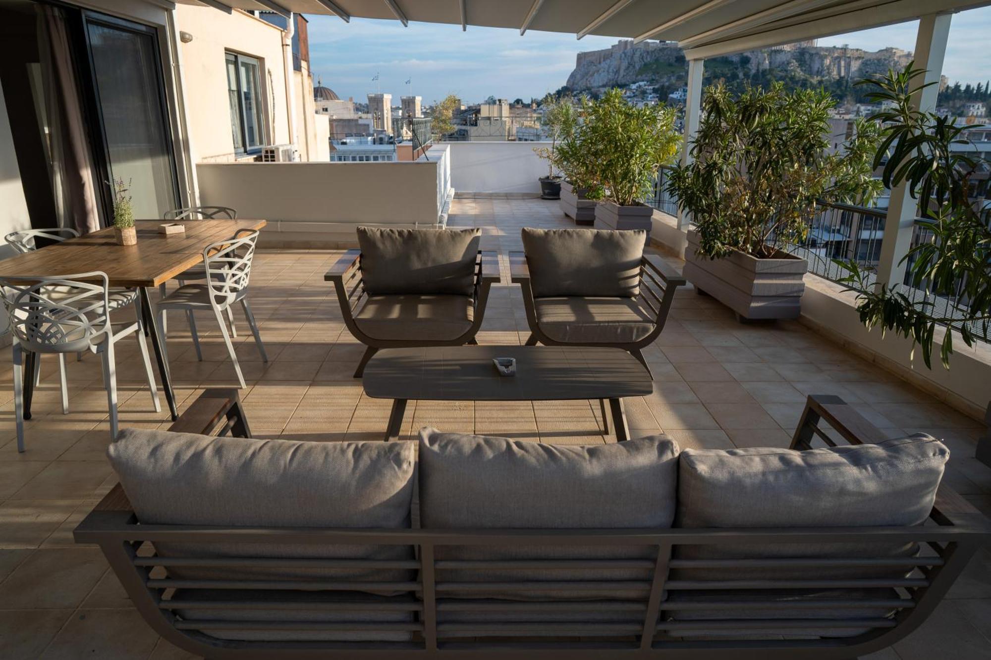 V&V Acropolis View Apartment Atenas Exterior foto