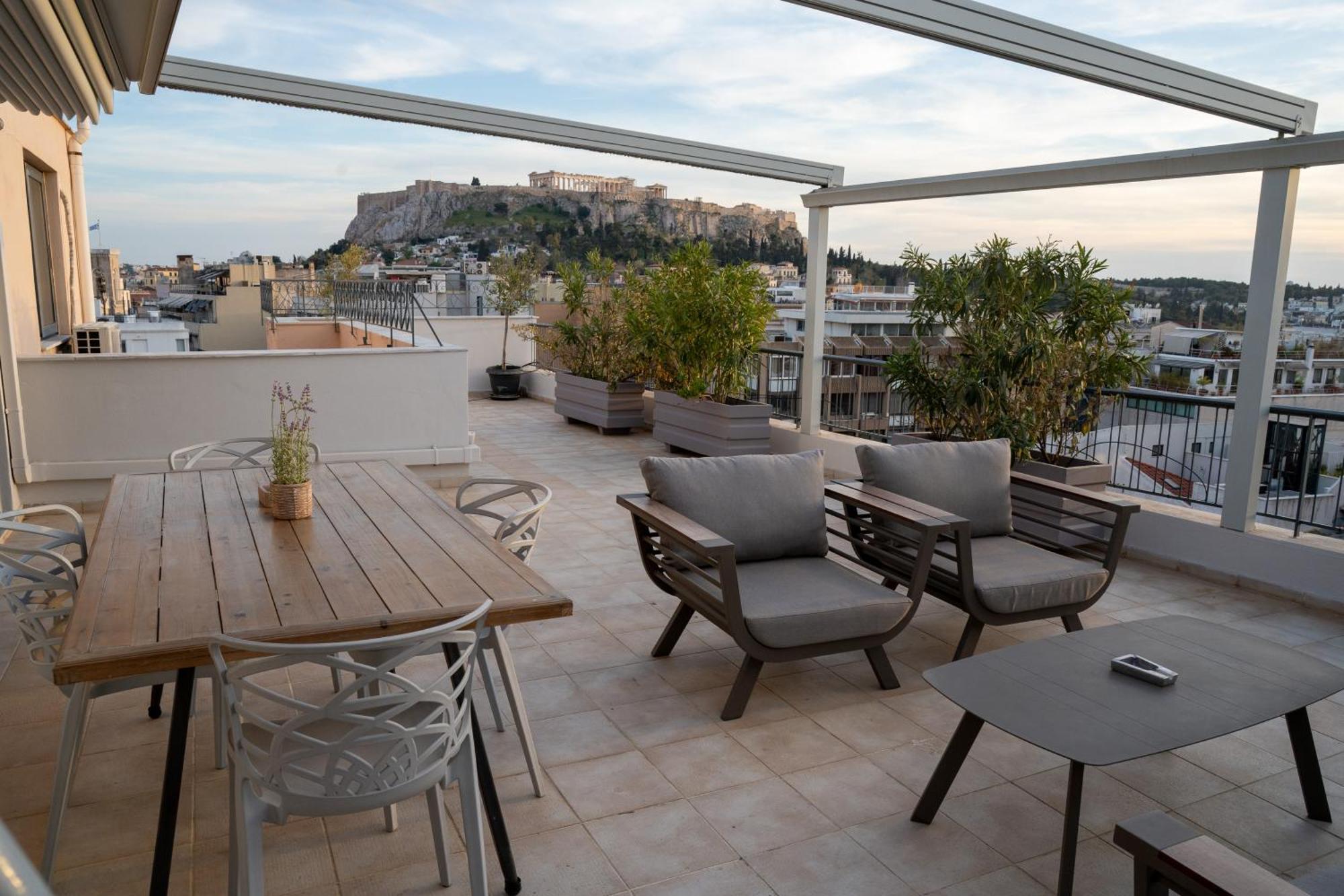 V&V Acropolis View Apartment Atenas Exterior foto